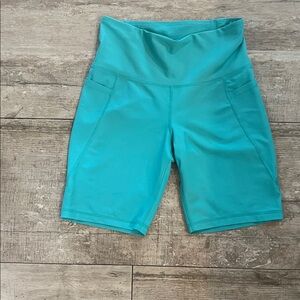 Old Navy Turquoise High-Waisted Women's Shorts